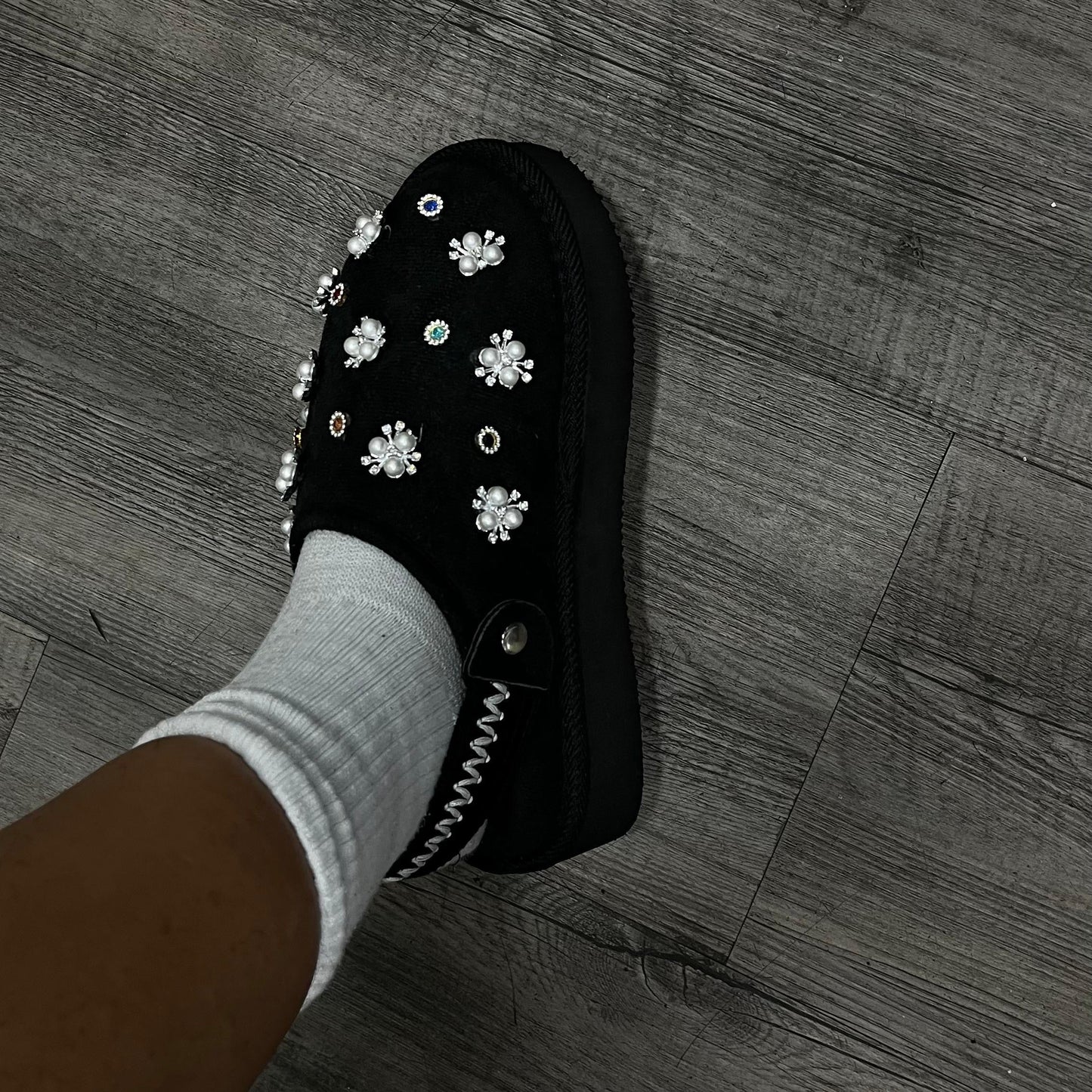 Midnight Pearl Clogs