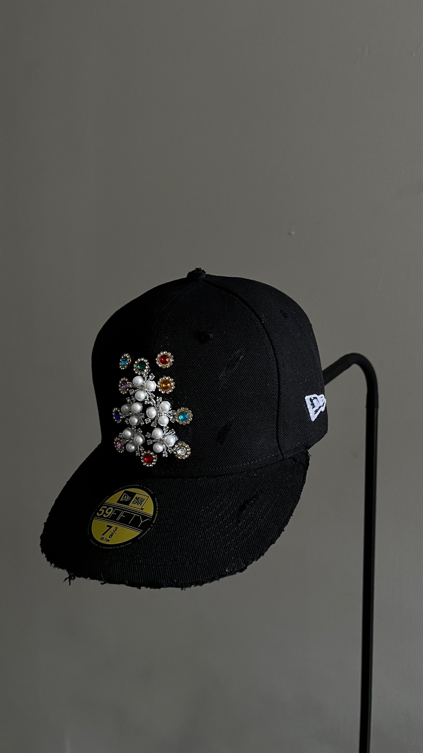 Mmbrs Cap: Noir Distressed