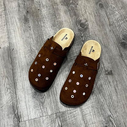 Rhinestones Clogs