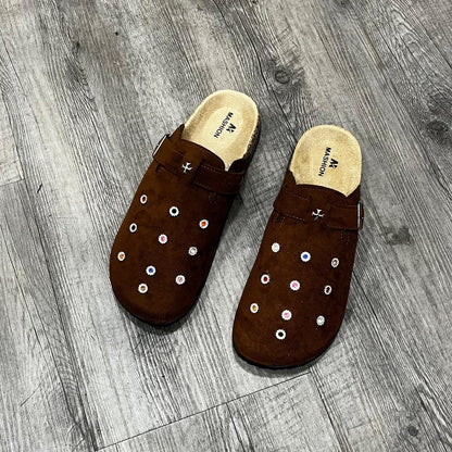 Rhinestones Clogs